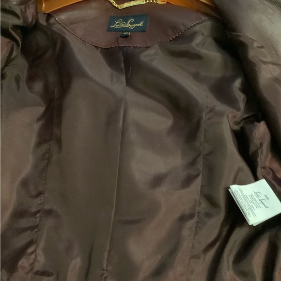 Luisa Spagnoli peplum leather jacket - Picture 4 of 4